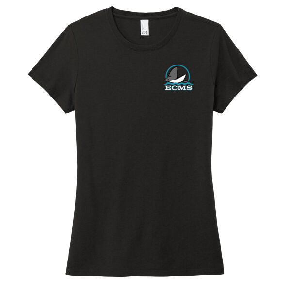 ECMS Ladies Triblend Tee Circle Stingray Thumbnail