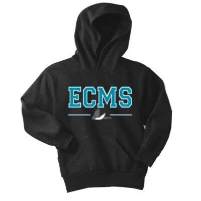 YOUTH ECMS Collegiate Text Hoodie Thumbnail